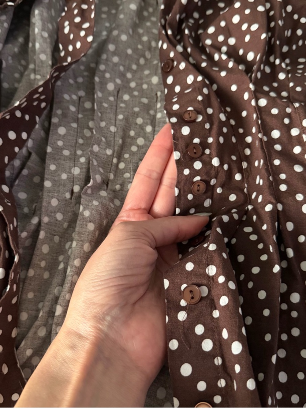 The Tobie Tie-Neck Shirt Dress by Exquise - Picture 7 of 7
